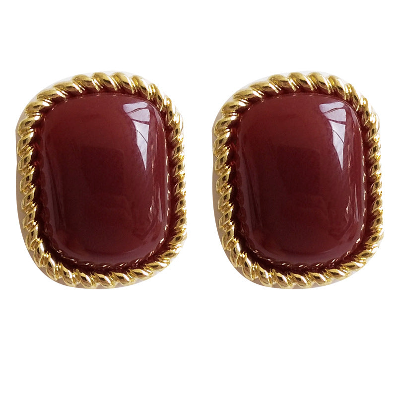 just-lil-things-pin-earrings-maroon-jlt10106 - justlilthings