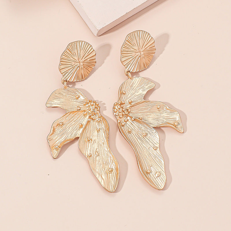 Just lil things Gold Pin Earrings jlt11559